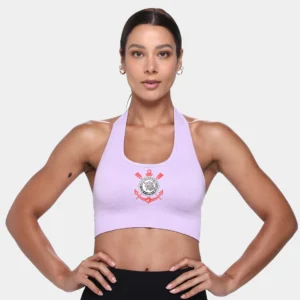 Top Corinthians Coimbra Feminino - Lilás
